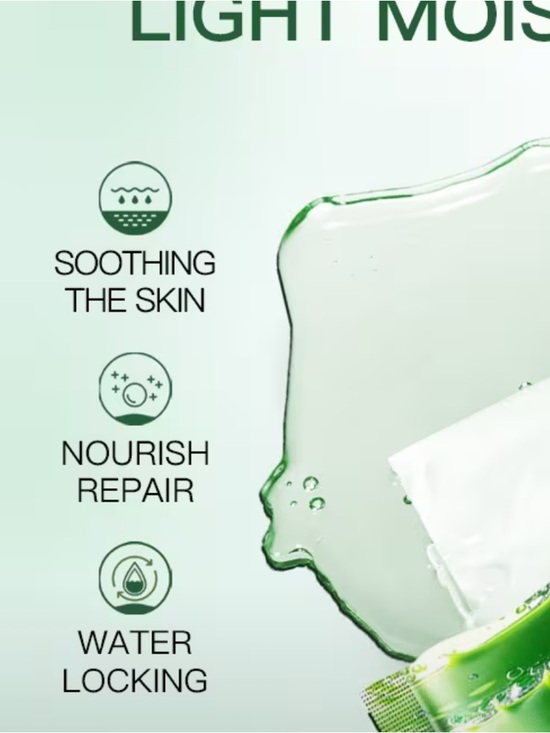 TEN SADOER Aloe Vera Soothing Hydration Facial Mask NEW Korean skincare - Picture 3 of 9